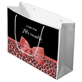 Korall och svart Jaguar skriver ut kute med Namn