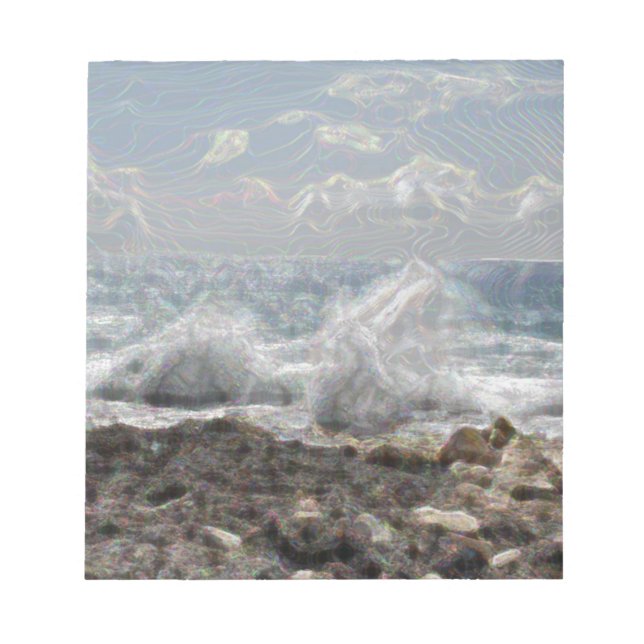 Korall och Vågar Anteckningsblock (Framsida)