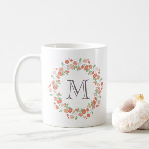 korall ro andemonogram kaffemugg