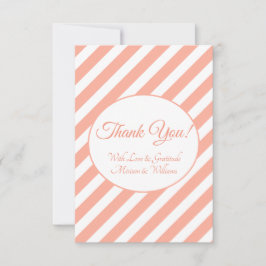 Korall Rosa Tack Kort