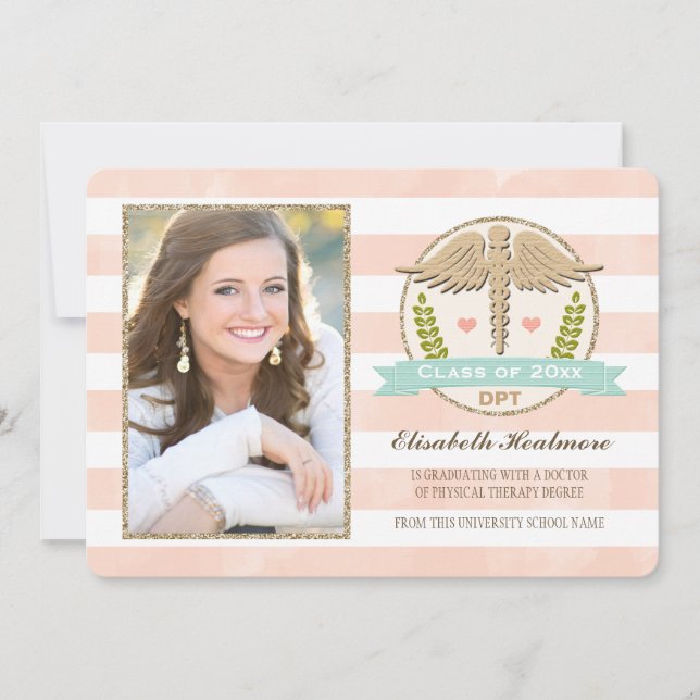 KorallAquasjukgymnastik skolar studenten Inbjudningar (Framsida)