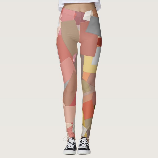 Korallblock Leggings (Framsida)
