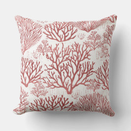 Koralldekorfärg Kudde