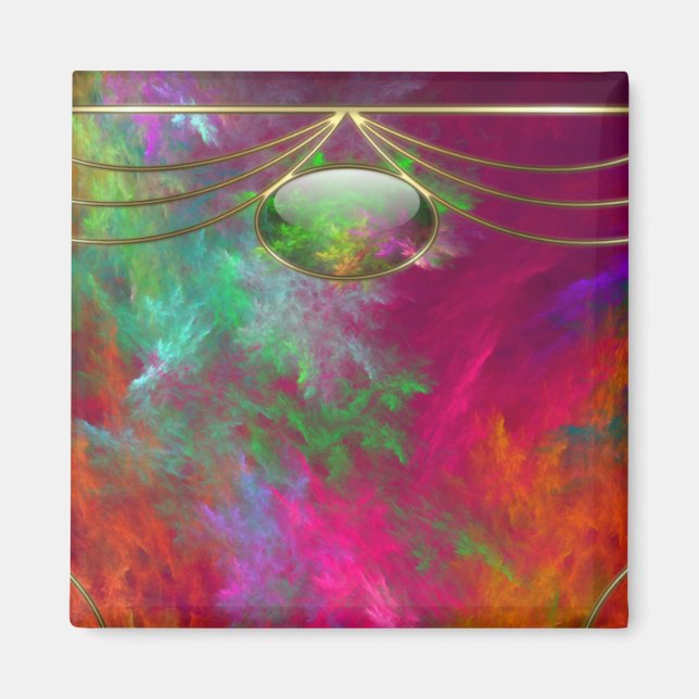 Koralldjup, magnet (Framsidan)