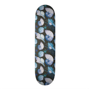 Koraller med snäckamönster skateboard bräda 20 cm