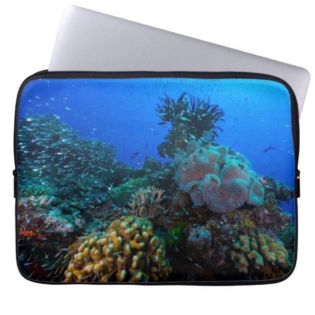 Korallhavslaptop sleeve (Framsidan)