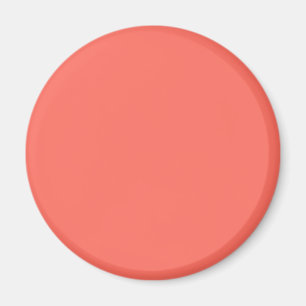 Korallhjärtkod FF6F61 Magnet