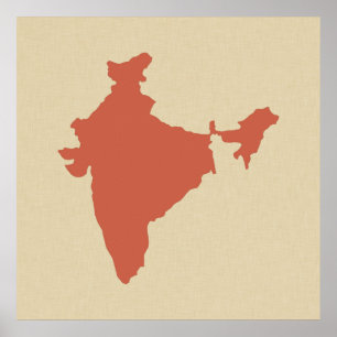 KorallkryddaMoods Indien Poster