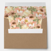 Korallpersikofärgade vattenflödesblommor