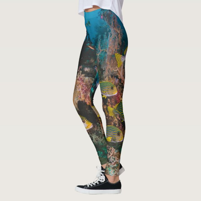 Korallrev Leggings (Vänster)