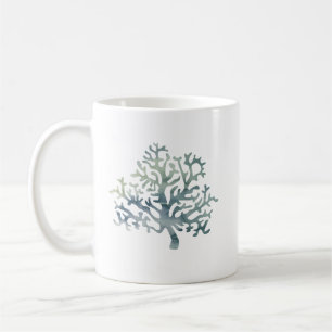 Korallrev Målningsblock Älskare Kaffemugg