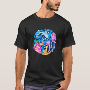 Korallrev Nature Sea Ocean Coral Reefs T Shirt