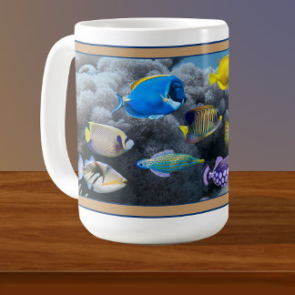 Korallrev Tropical Fish Assembly Coffee Mugg