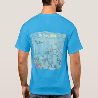 Korallrev vrak t shirt