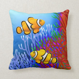 Korallreven Percula Clownfish kudder Kudde