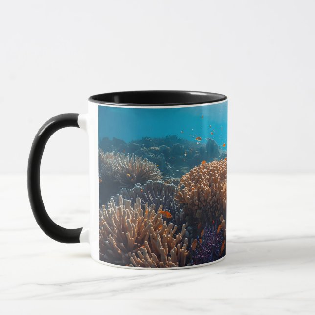 Korallrevs kaffemugg  (Vänster)