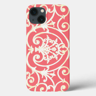 Korallrullande mönster Case-Mate iPhone-fodral