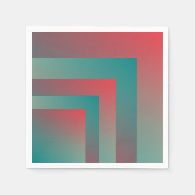 Korallteskalvar Pappersservett (Framsidan)