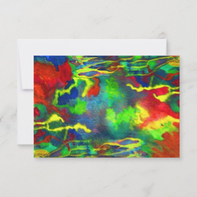 "Koralltid"-vykort Kort (Framsida)