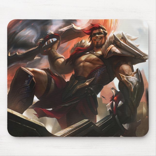 Körare Gaming Mousepad | Höga skador Musmatta (Framsidan)