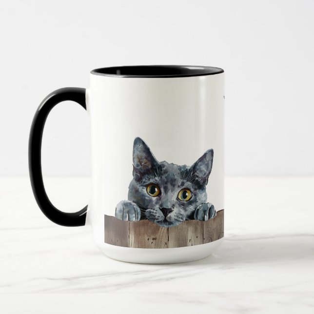 Korat Cat Mugg (Vänster)