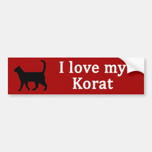 Korat Kärlek Bildekal