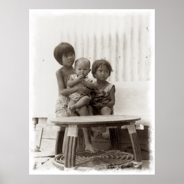 Korat Thailand 1968 A Skriv ut Poster (Framsidan)