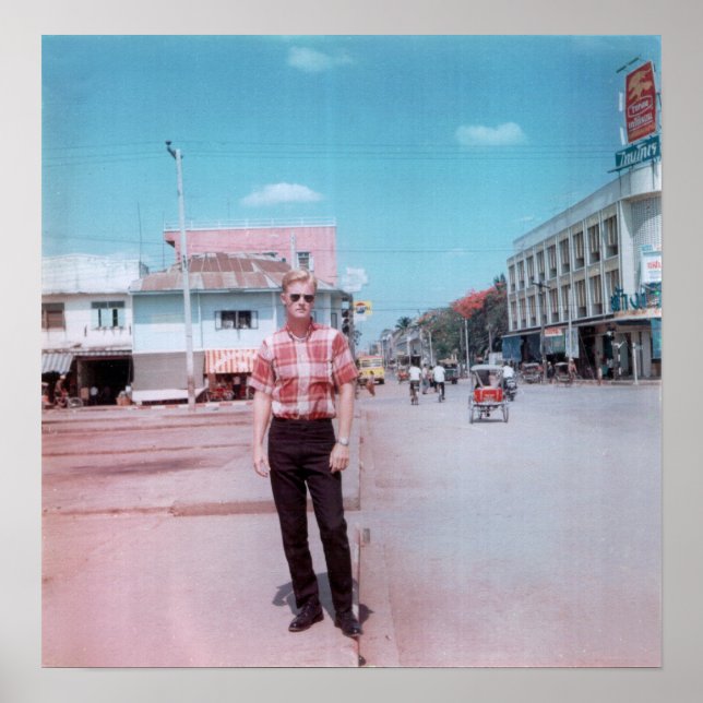 Korat Thailand 1968 Poster (Framsidan)