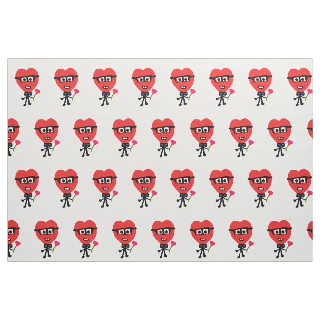 korazon enamorado tyg (Fat Quarter)