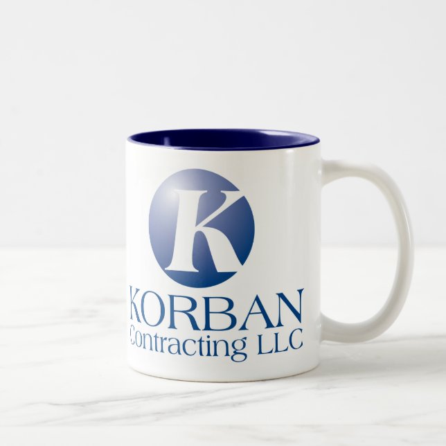 KORBAN CONTRACTING LLC Två-Tonad MUGG (Höger)