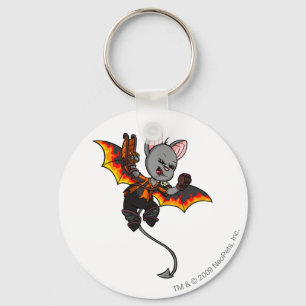 Korbat spökade skogenspelare nyckelring
