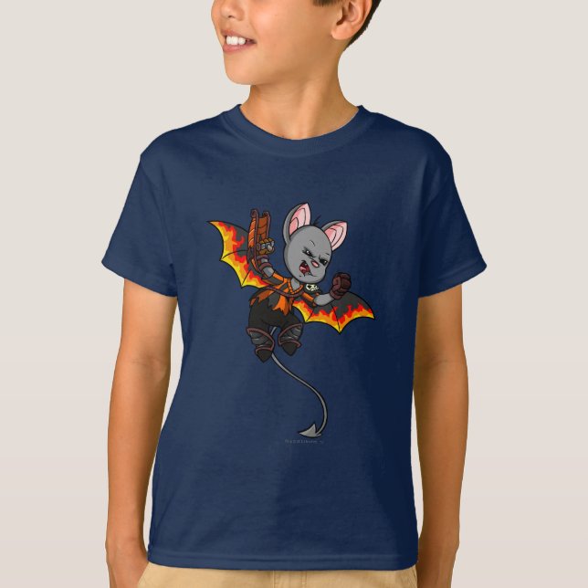 Korbat spökade skogenspelare tee shirt (Framsida)