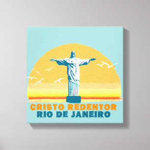 korcovado - rio - brasil canvastryck