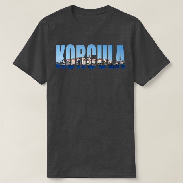Korcula T Shirt (Design framsida)