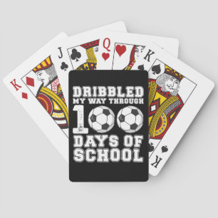 Körde min väg genom 100 dagars skolfotboll casinokort