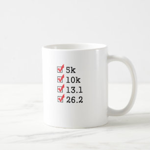 Körde slutligen maratonen kaffemugg