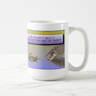 Körde ut ur "den trevliga" muggen kaffemugg