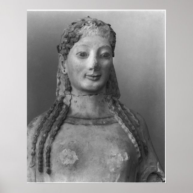 Kore känd som Kore och bar peplos Poster (Framsidan)