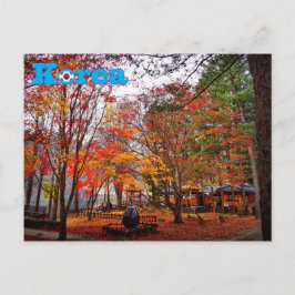 Korea Autumn Vykort