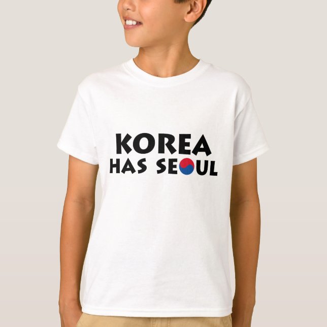 Korea har Söul T-shirt (Framsida)