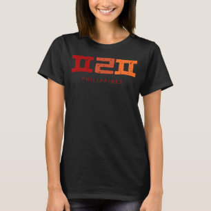 Korea K culture Hangul consonant Filippinerna T Shirt