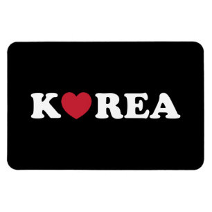 Korea Kärlek Heart Magnet
