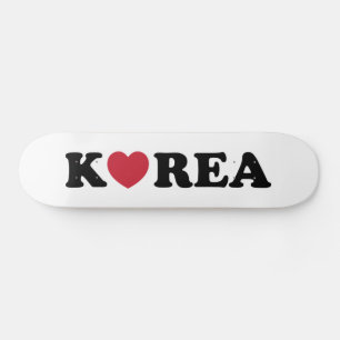 Korea Kärlek Heart Mini Skateboard Bräda 18,5 Cm