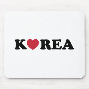Korea Kärlek Heart Musmatta