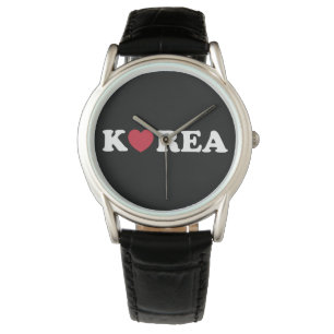 Korea Kärlek Heart Watch Armbandsur