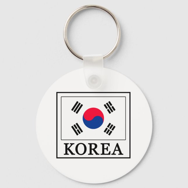 Korea Keychain Nyckelring (Framsida)