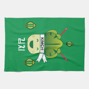 Korea Kimich Healthy Cabbage Food Probiotics Apr Kökshandduk