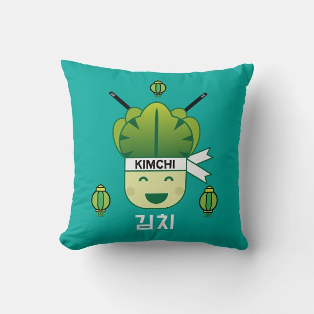 Korea Kimich Healthy Cabbage Food Probiotics Apr Kudde (Framsida)