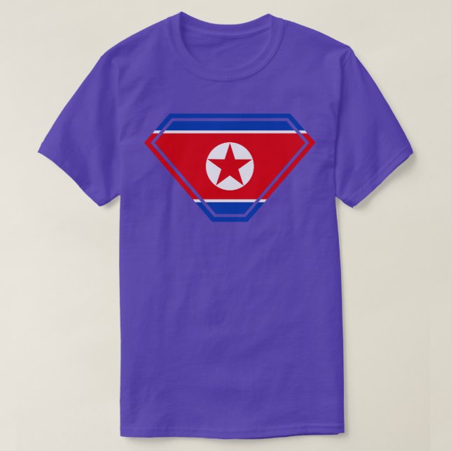Korea North SuperEmdriven T Shirt (Design framsida)