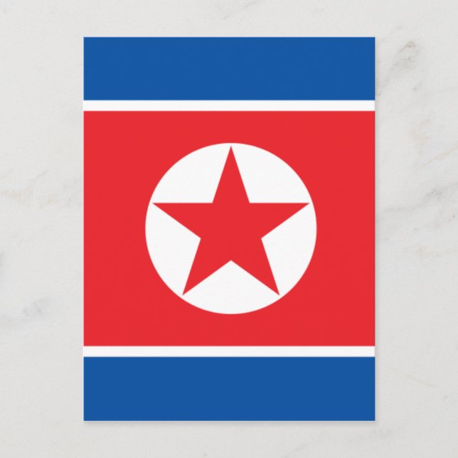 Korea North Vykort (Framsida)